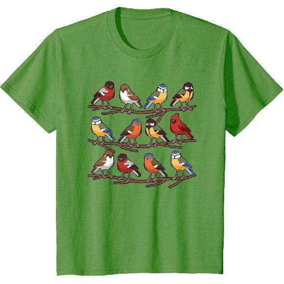 Bird Lover Birding Birdwatching Men T-Shirt