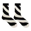 College Style Women Middle Tube Socks Japanese Cute Harajuku Hollow Out Breathable Stripes Vintage Streetwear Hosiery