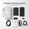 Car Storage Bag Earphone USB Data Cable Travel Organizer For KIA Rio K5 K2 Sportage Ceed Sorento Picanto Stinger Soul NI5