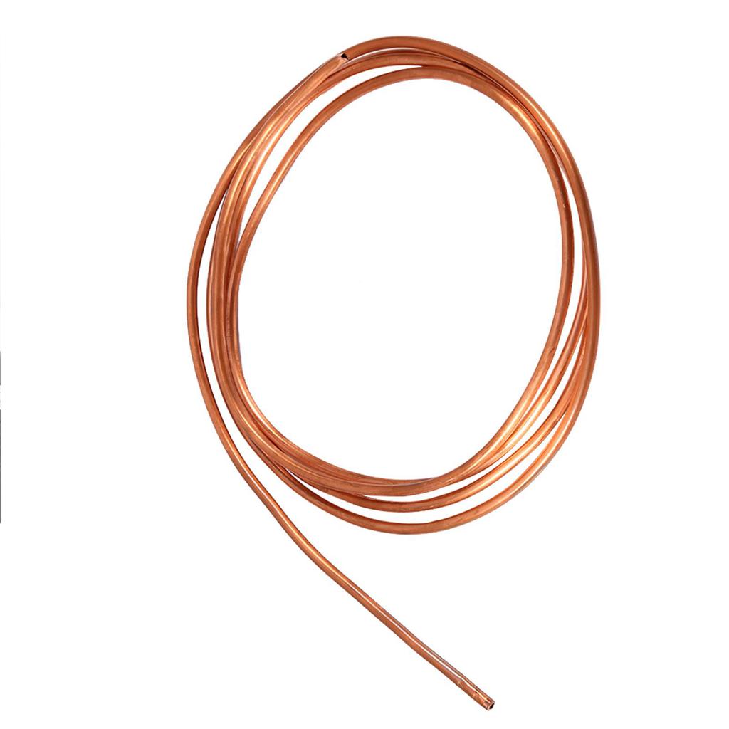 Мягкая медная труба 2 м, наружный диаметр 4 мм x внутренний диаметр 3 мм для холодильного водопровода