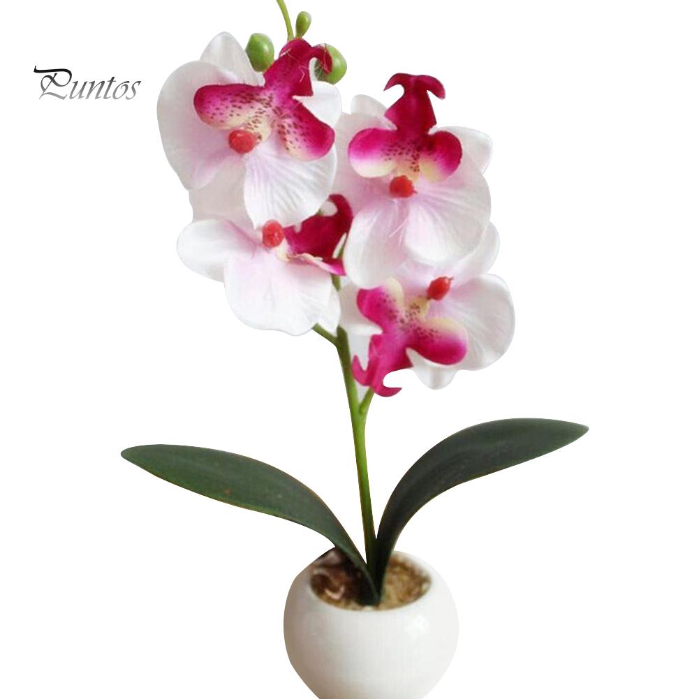 Искусственная Орхидея в горшке