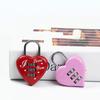 Милый замок в форме сердца Love Lock Rotary Number навесной замок бытовые аксессуары