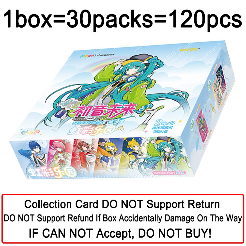 Genuine Hatsune Miku Classic Virtual Idol Limited Character Card Boy and Girl Collection Christmas Gift Cartoon Peripheral