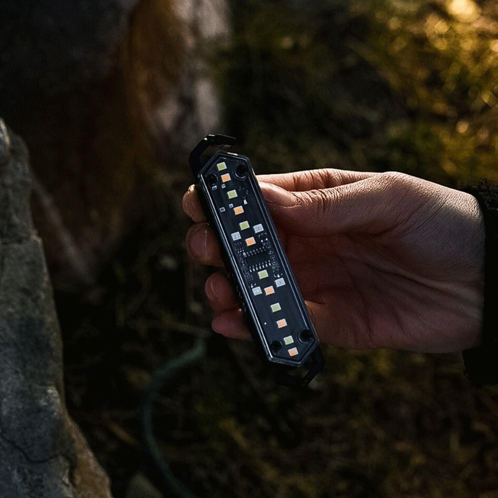 Warning Function Tent Guy Line Light LED Tent Atmosphere Light Durable Camping Light Tent Camping