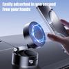 Магнитный держатель для телефона с вакуумной присоской, вращающийся на 360 градусов, универсальный, портативный, складной, для путешествий, без помощи рук