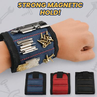 Магнитный браслет для удержания винтов, гвоздей, сверл, наручных держателей инструментов, ремней с сильными магнитами, крутые гаджеты для мужчин