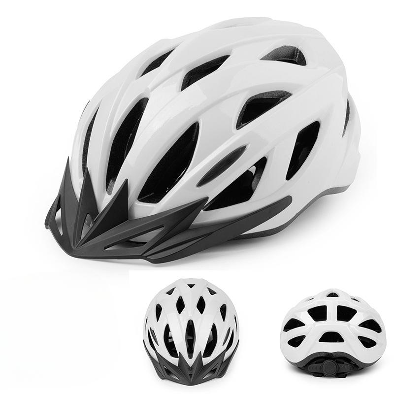 Велосипедный шлем Велосипедный шлем Съемный козырек шляпы Интегрированная формовка Мужской и женский шоссейный велосипедный шлем