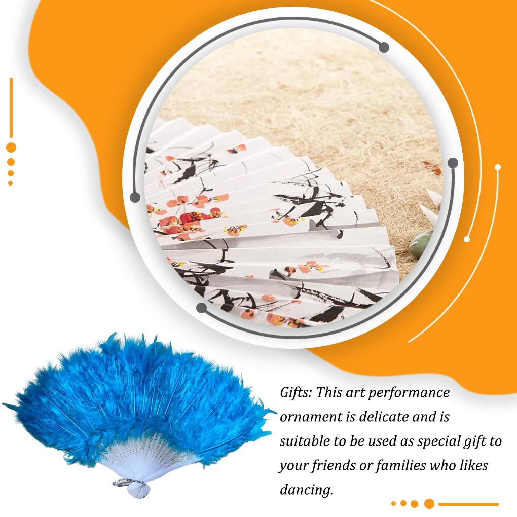 Fan Decoration Crafts Parties Cosplay Household Handheld Ornament Decorative Fans Present Dancing Wedding Adult