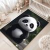 Panda Cartoon Pattern Carpet for Living Room Bedroom Bedside Sofa Floor Mat Child Playing Mat Area Rug Large Size Home Decor