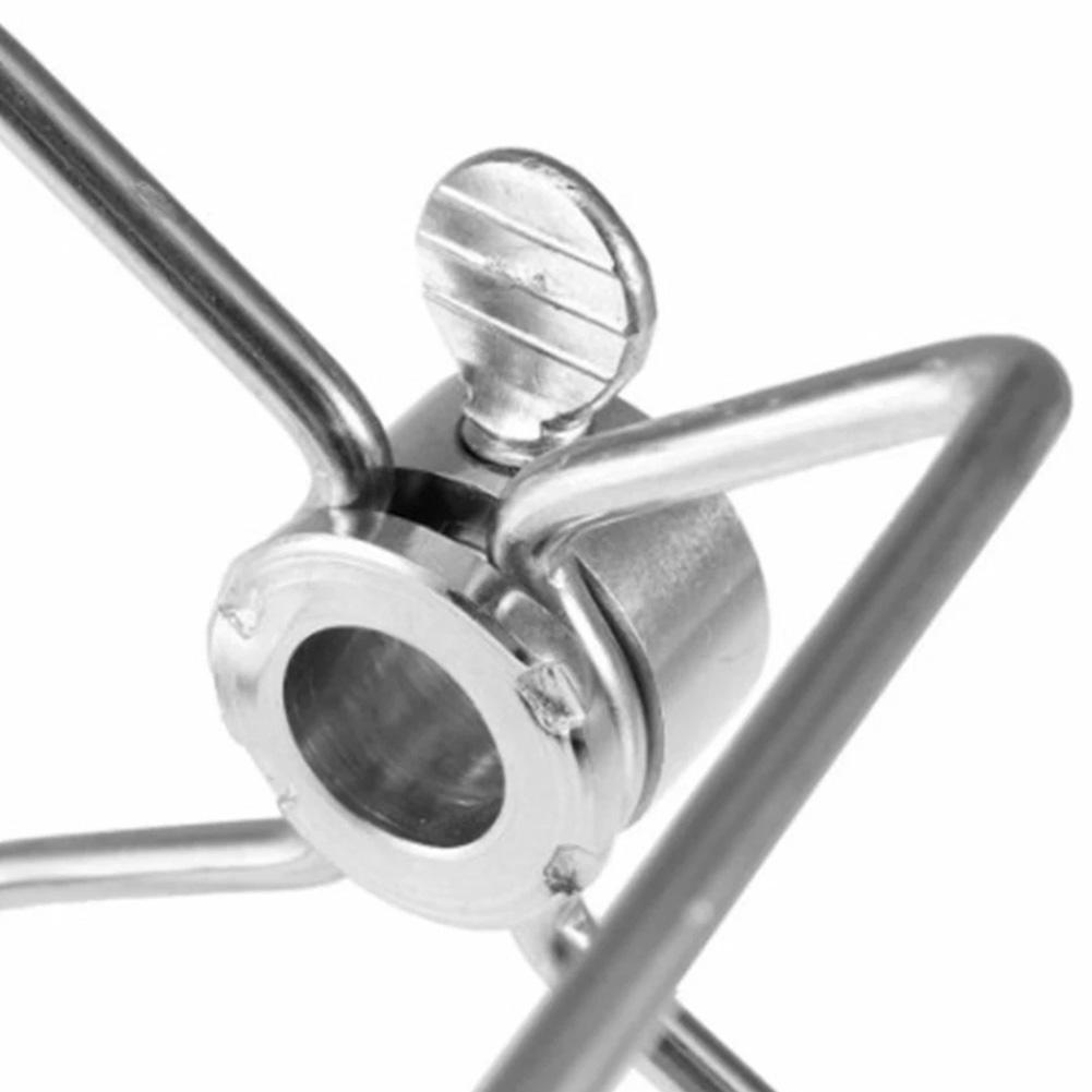 Rotating Fix Fork Barbecue Skewer Oven Accessories Steel Food Spit Grade Tool Skewer Meat Forks J5V7