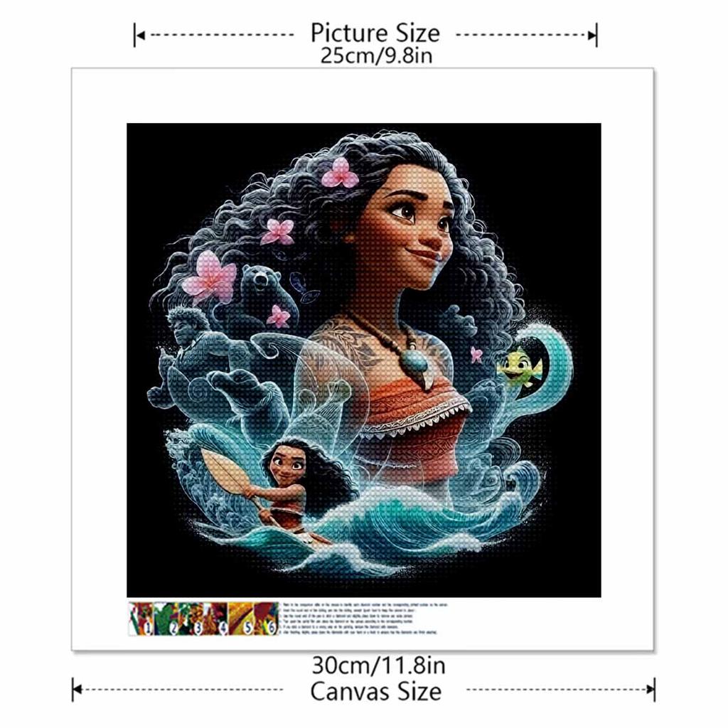 DIY Diamond Painting Round Diamond Motana Full Diamond Mosaic Home Decoration Painting Cross Stitch Kit