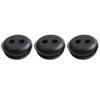 Set of 5 Rubber Fuel Tank Line Grommets with 2 Holes for Lawn Mower Trimmer Replacement Compatible with Multiple 2 Hole Models