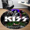1 шт. Круглый ковер KISS Music Office, под офисные стулья, спальня, гостиная, домашний декор a1016285