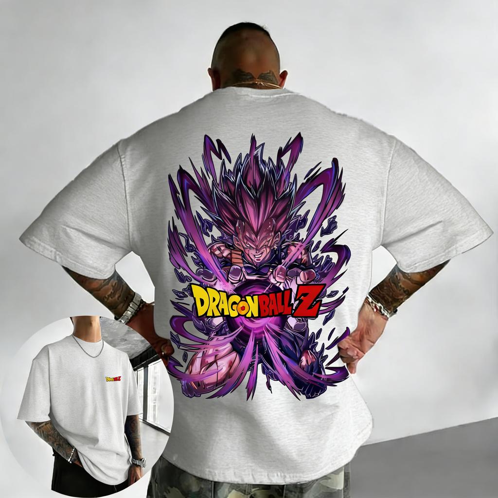 Dragon Ball Модные Горячие Товары Аниме Футболка Летняя Новая с Принтом Веджеты Мужская и Женская Модная Универсальная Свободная Повседневная Майка
