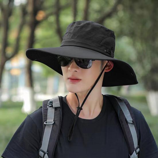 Wide Brim Bucket Hat for Men Women UPF 50+ UV Protection Sun Hat Summer Outdoor Beach Hat for Gardening Golf Fishing