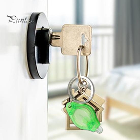 2 шт. мини-светодиодные фонарики с кольцом для ключей, компактные портативные портативные аккумуляторные лампы для кемпинга, яркие крошечные аварийные лампы