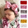 Soft Baby Headbands for Girls Big Bows Kids Turban Children Elastic Hairband Hair Accessories