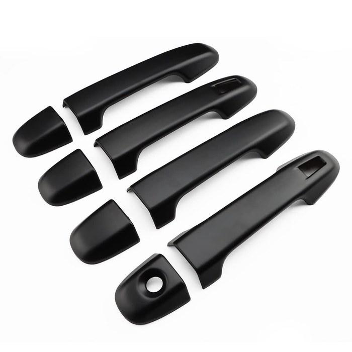 MARCHFA Door Handle Cover for Subaru Forester SK, XV, Impreza (Matte Black, 2 Sensor Holes)