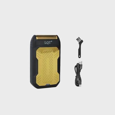 Портативная электрическая бритва с возвратно-поступательным движением и выдвижным триммером для путешествий