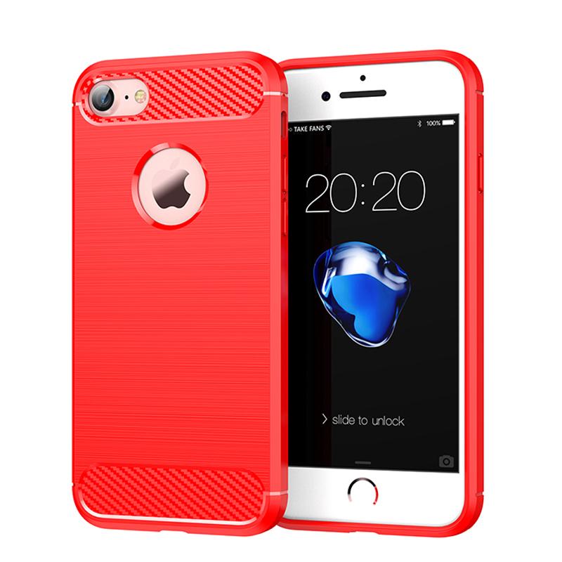 Чехол для iPhone 7 Чехол для iPhone 7 Противоударный оригинальный TPU Роскошный силиконовый матовый резиновый защитный чехол для телефона для iPhone 7