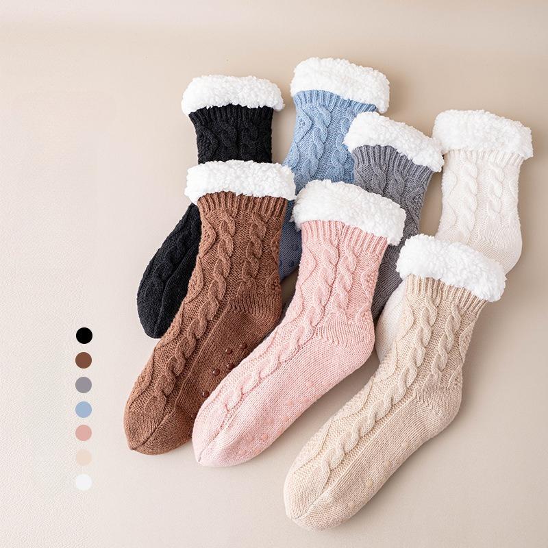 Autumn and Winter Home Warm Socks Floor Socks Warm Foot Women's Socks