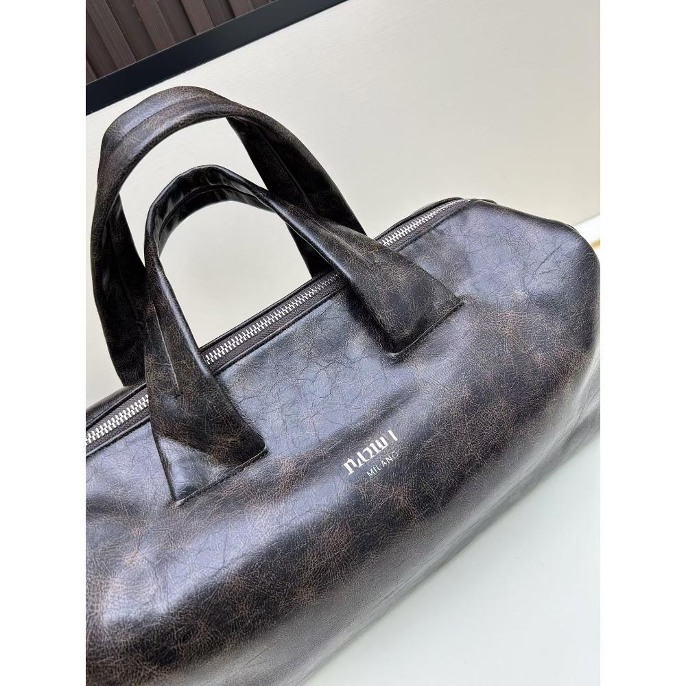 Трансграничная новая ретро сумка-подушка BD из натуральной кожи первого слоя, большая вместительная, универсальная для поездок на работу, портативная