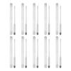 10Pcs Hydrometer Glass Beer Tester Wine Meter Measuring Tool Set Kit for Home Brewing 0 100