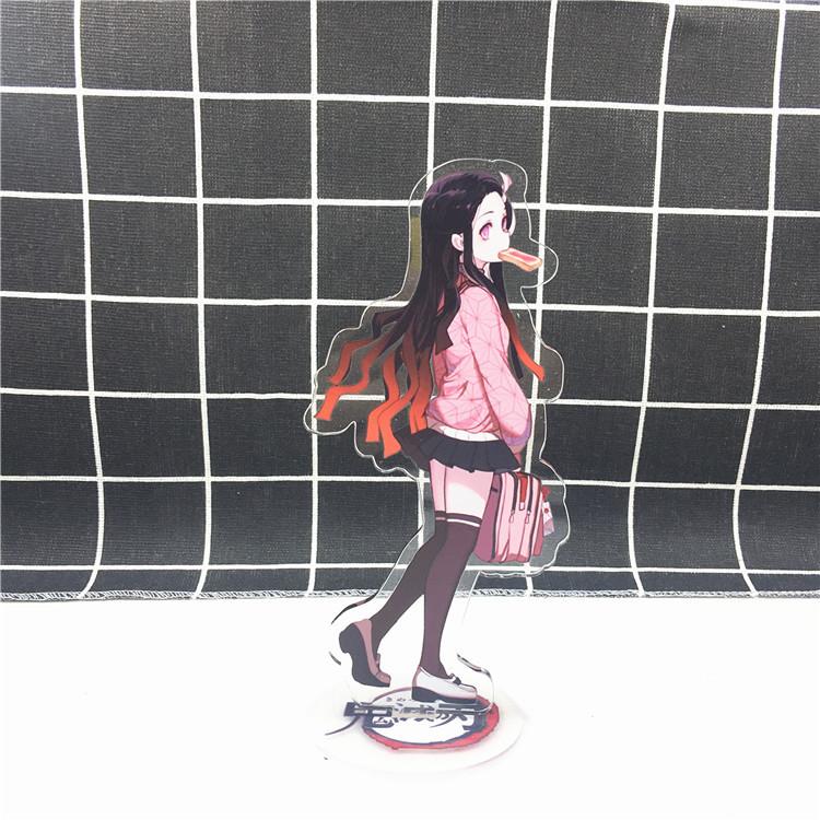 Акриловая подставка с изображением Танджиро и персонажей из «Истребителя демонов» — Идеально для украшения стола и в качестве подарка