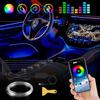 [2nd Generation] Car LED Light, Interior Ambient Light, USB Type, Atmosphere Light, 8 Color