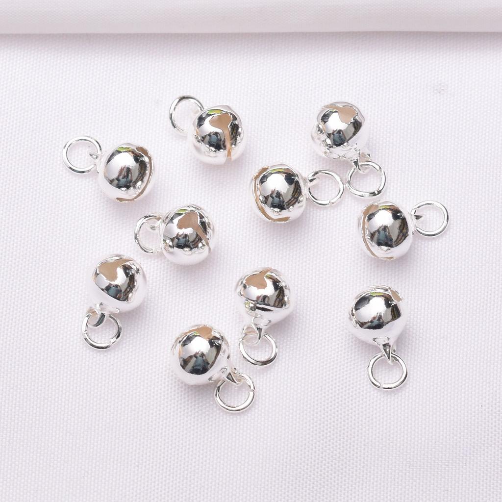 50 шт. 18-каратный золотой пакет, сохранение цвета, 8 мм, браслет-колокольчик, аксессуары для браслета, сделай сам, бисерные украшения ручной работы, аксессуары, маленькая капелька