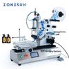 ZONESUN Полуавтоматическая машина для этикетирования квадратных коробок и бутылок