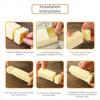 Portable Upright Rotary Butter Spreader Kitchen Tools with Lid Butter Dispenser Stick Plastic Cheese Keeper Case Kitchen