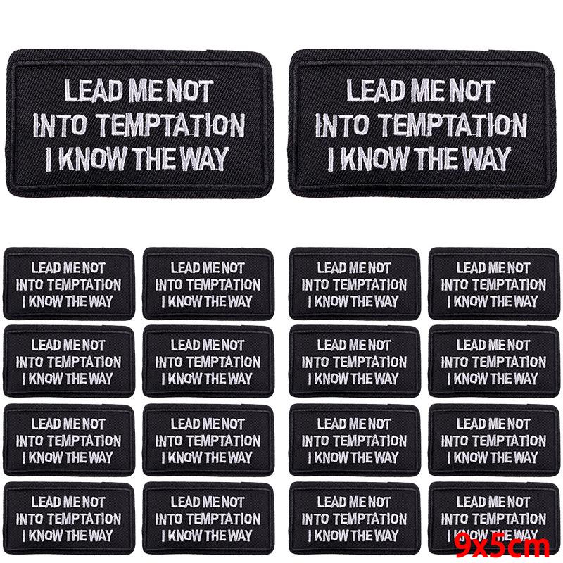 10Pcs/Lot Patch With Letters Iron On Patches For Clothing Thermoadhesive Patches On Clothes Slogan Proverb Patch For Clothes Sew