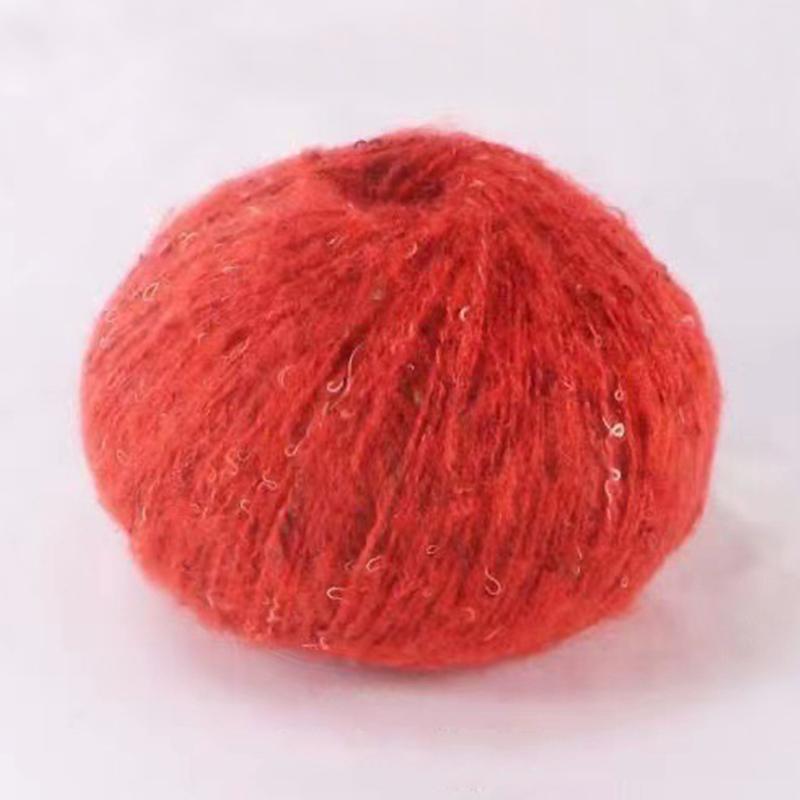 50 г/шарик для вязаного шарфа, шапки, одежды, нитки ручной работы, плюшевая мохеровая пряжа, цветная шерстяная в горошек