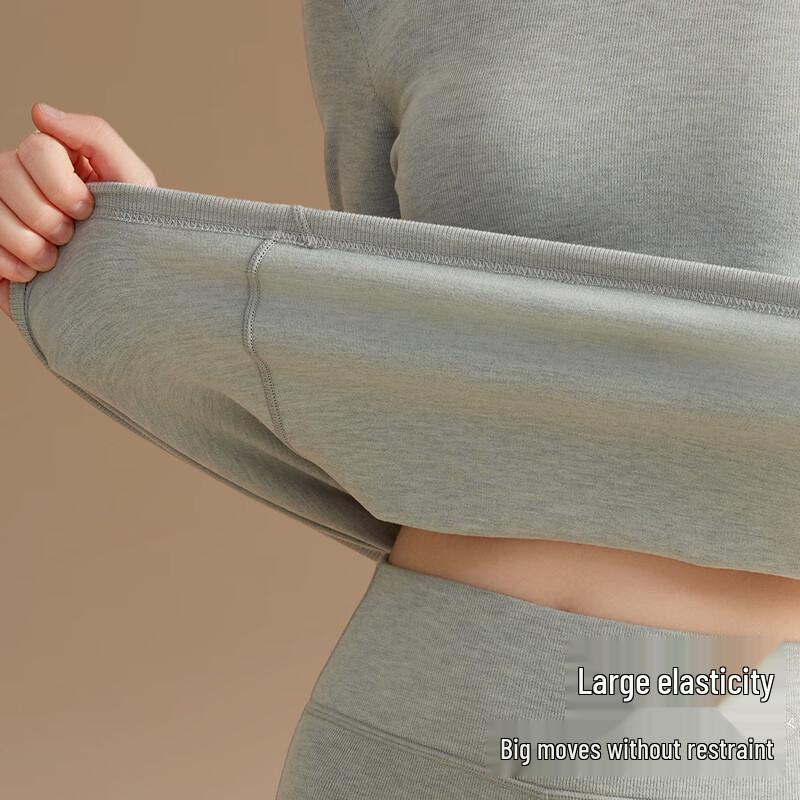 Женский комплект термобелья Mao Ren с высокой эластичностью и флисовой подкладкой