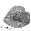 Camouflage Hat Outdoor Large Overhang Shade Fisherman Hat American Casual Breathable Sun Hat Fishing Hat Jungle Basin Hat