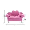 1/6 Sofa Girls and Women JEWELLERY Box, Bedroom Decor Storage Case,Box Organizer, 12 Inch Dolls Action Figures, Sofa for Two People