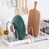 1 шт., кухонная кастрюля, крышка, подставка для крышки, подставка для ложки, домашнее хранение, подставка для суповой ложки, сливная стойка, кухонный органайзер, полка, инструменты, держатель для полотенец, полка
