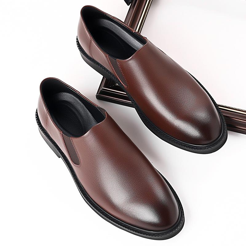 Leisure Business Minimalist Style Men's Shoes Classic Retro Versatile for Wedding Parties Leisure Activity Office Men's Shoes