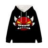 Angry Geometry Dash Hoodie Children Clothes Kid Girl Boy Sweatshirt Manga Hoody Baby Casual Pullovers Sportswear Clothing