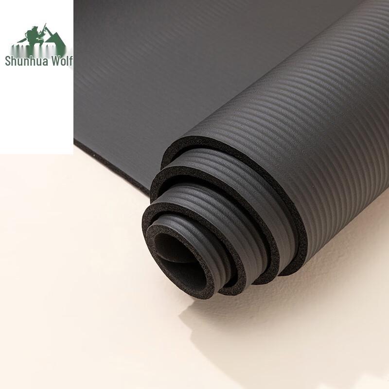 Сверхтолстый коврик для йоги и фитнеса Shun Hualang из NBR