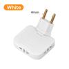 Вращающаяся на 180 градусов розетка 3-в-1 EU Plug Converter Удлинитель для путешествий EU Multi-Plug Тонкий беспроводной адаптер для розеток Розетки