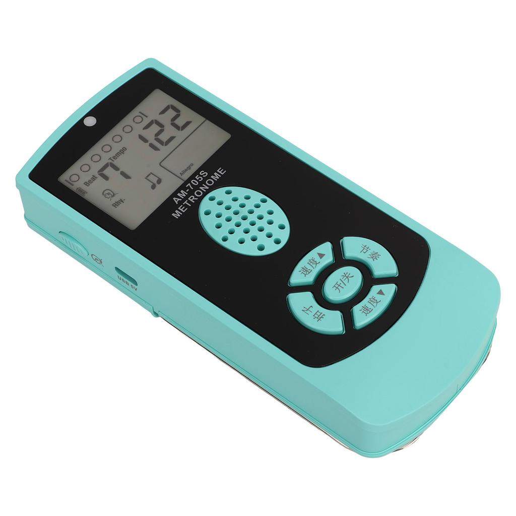 Electronic Metronome Rechargeable High Accuracy Universal Digital Metronome for Guitar Violin Piano