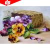 5D DIY Diamond Embroidery Flower Full Display Full Round Cross Stitch Needlework Rhinestone