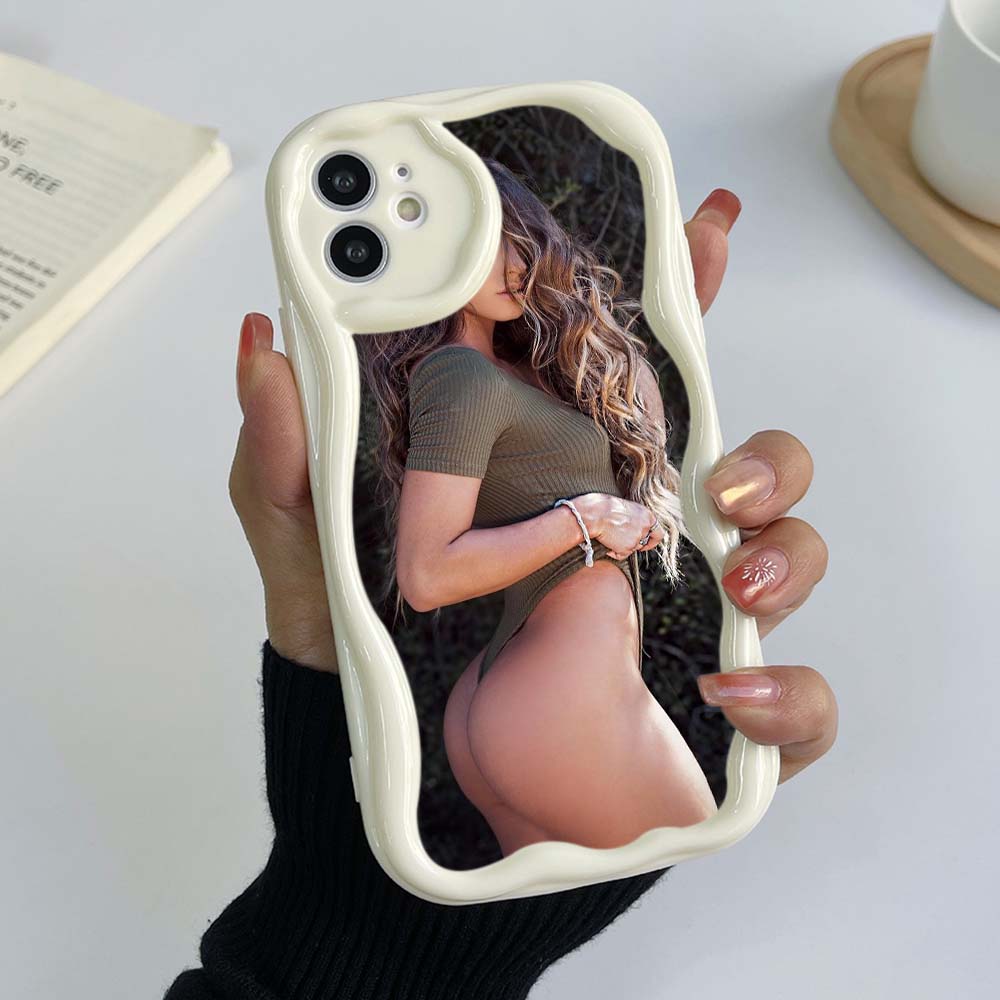 Чехлы для Samsung Galaxy A13 A14 A54 Xiaomi Poco X5 F4 M6 Pro 5G Redmi 13C 12C 10C Huawei Honor 90 Lite A50 Sommer Ray, эксклюзивный мягкий чехол с кремовым узором