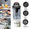 1Pc Milk Frother Automatic Coffee Hot & Cold Warmer Whisk Electric Mixer Jug Cup