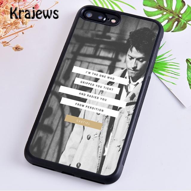Кастиэль ВИНЧЕСТЕР Сверхъестественное Чехол для телефона Для iPhone 16 15 SE2020 14 6 7 8 plus 11 12 13 pro max coque Оболочка Fundas