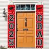 Red Graduation Photography Backdrop Congrats Grad Graduates Theme Background Adults Kids