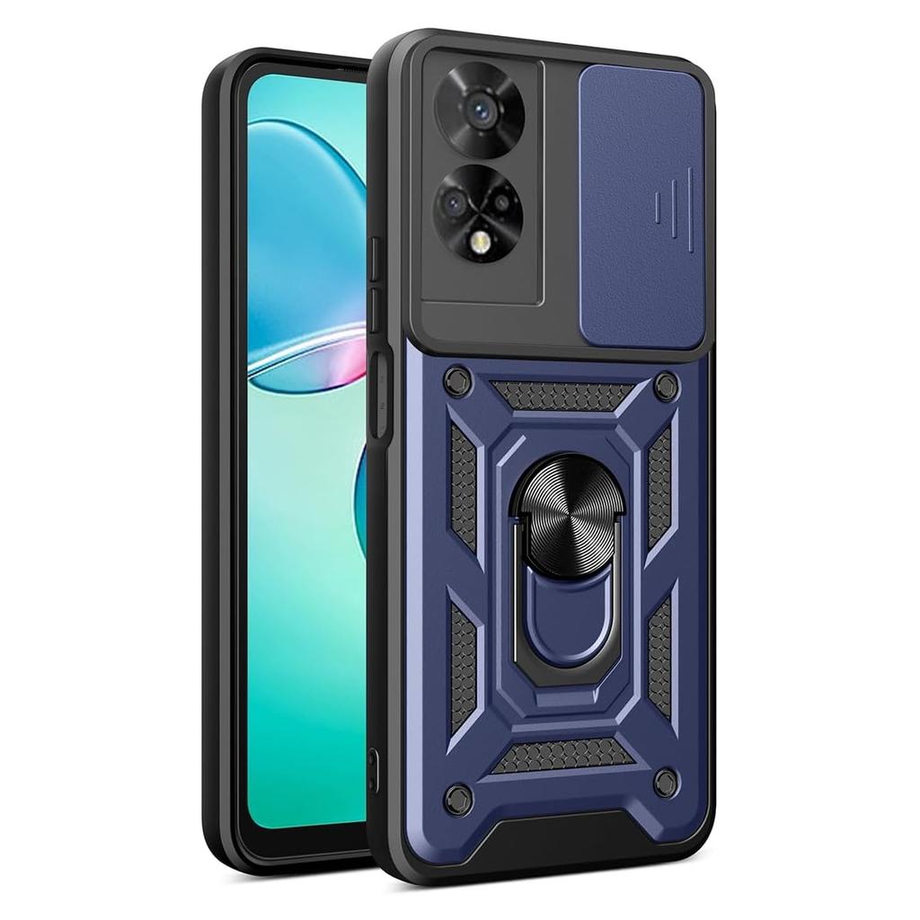 Armor Case For TCL 50 SE 40 SE 4G Cover Lens Protection With Ring Magnetic Holder Coque Fundas