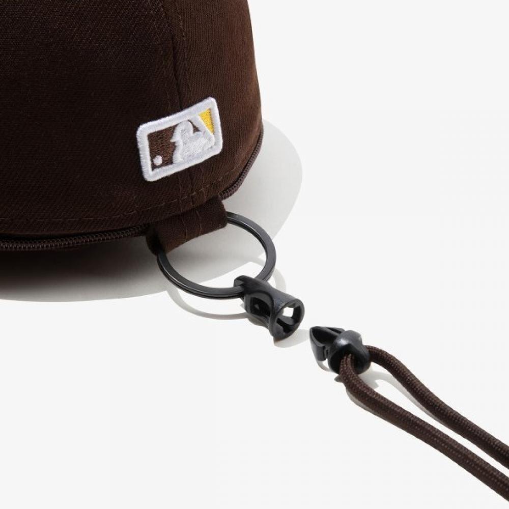 New Era San Diego Padres Cap Pouch Mobile Bag Burnt Wood 15122079